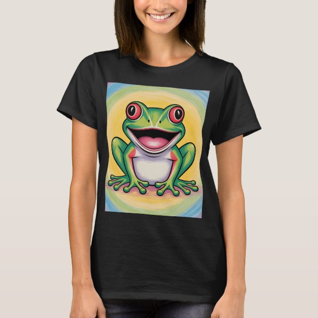 Camiseta Sorriso Gentil do Sapo (Frente)