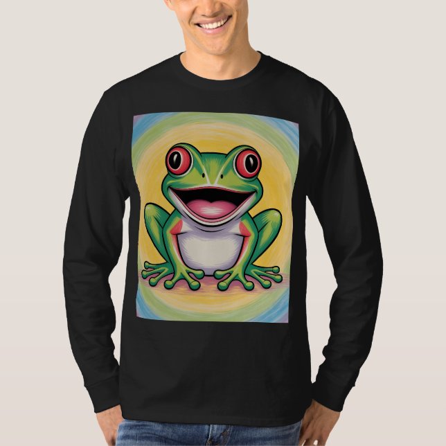 Camiseta Sorriso Gentil do Sapo (Frente)