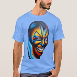 Camiseta sorriso louco