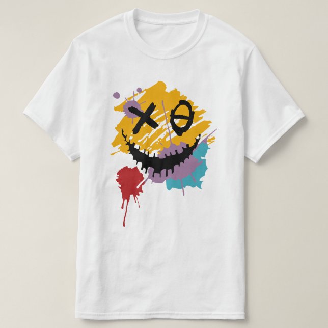 Camiseta Sorriso Mau (Frente do Design)