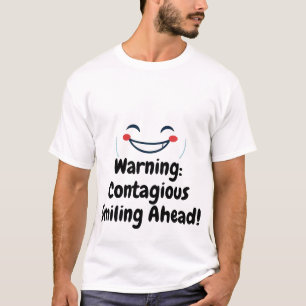 Camiseta Sorriso Minimalista Feliz
