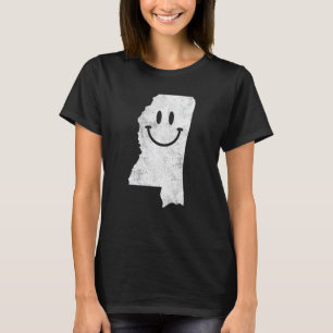 Camiseta Sorriso Na Mna U2013 Mississippi Feliz Face