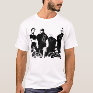 Camiseta Sorriso polidamente T da banda
