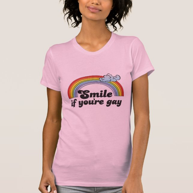 Camiseta SORRISO SE VOCÊ é ALEGRE (Frente)