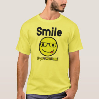 Camiseta Sorriso se você me quer
