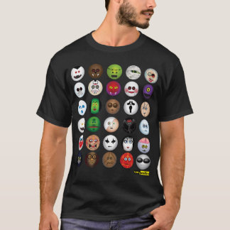 Camiseta Sorrisos assustadores - monstro & CIA