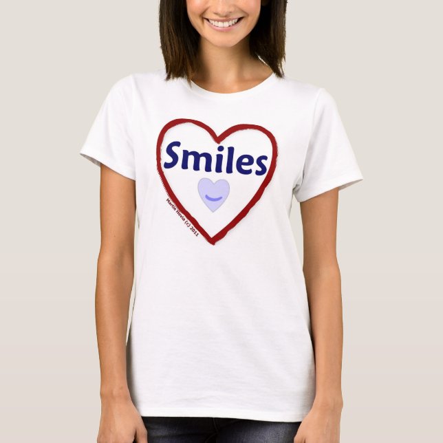 Camiseta Sorrisos de amor (Frente)