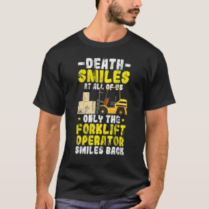 Camiseta Sorrisos de morte em todos nós, Piloto de Maquinar