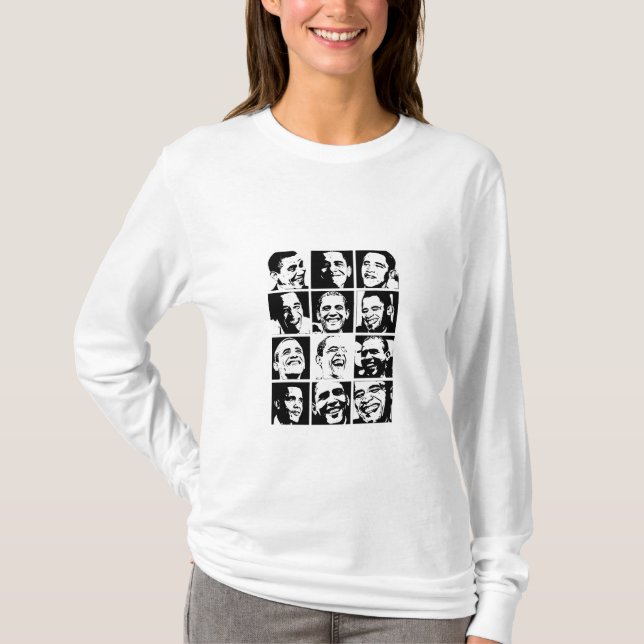 Camiseta Sorrisos de Obama (Frente)