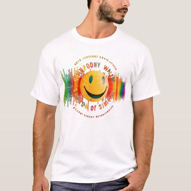 Camiseta Sorrisos Sônicos (Frente)