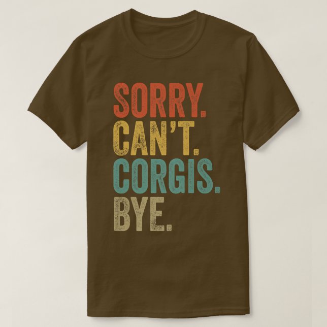 Camiseta Sorry  (Frente do Design)