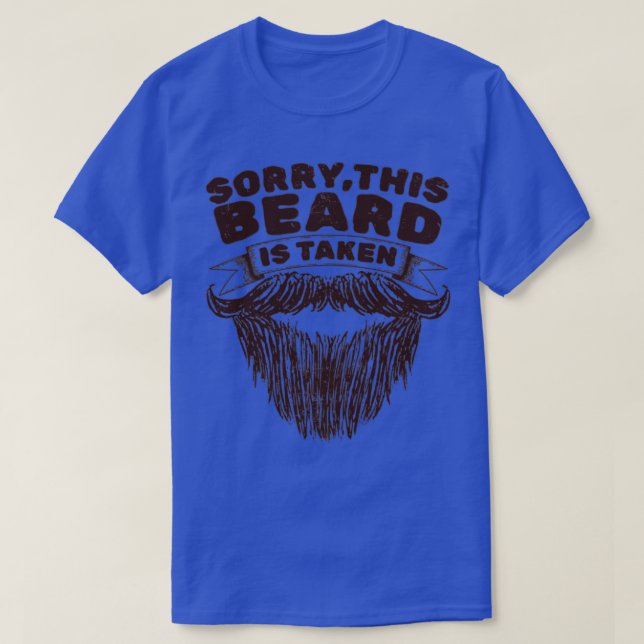 Camiseta Sorry This Beard Is Taken (Frente do Design)