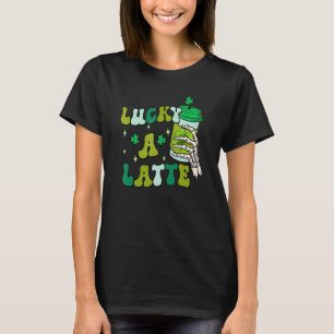 Camiseta Sorte A Mão Do Esqueleto Do Dia de São Patrício La