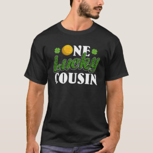 Camiseta Sorte da Rua irlandesa Patrick s Day One Lucky Cou