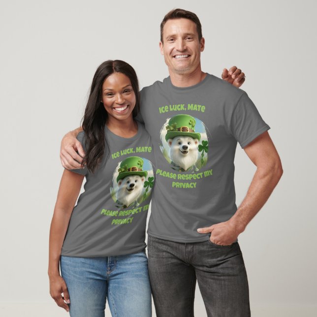 Camiseta Sorte de Gelo, Amigo (Unissex)