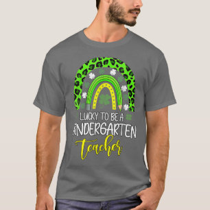 Camiseta Sorte De Ser Professora Do Jardim De Infância Rain