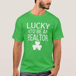 Camiseta Sorte De Ser Um Acionador Dia de São Patrício Ir