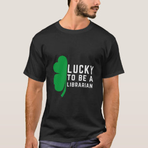 Camiseta sorte de ser um bibliotecário