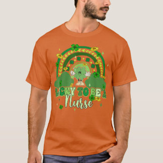 Camiseta Sorte De Ser Uma Enfermeira, Rua Arco-Íris De Groo
