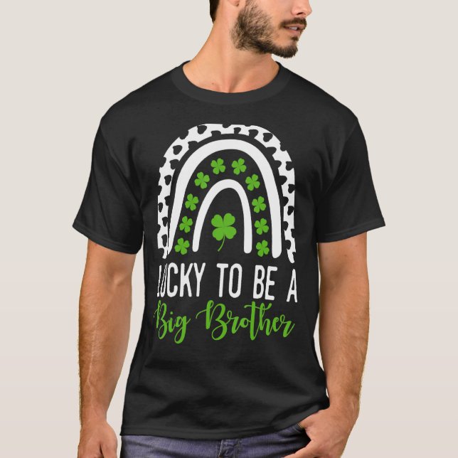 Camiseta Sorte de ser uma grande Rua do irmão. (Frente)