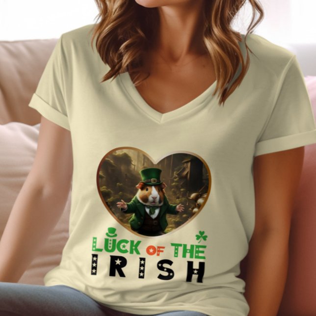 Camiseta Sorte do golpe de Poesia Irlandês - Irlandês (Criador carregado)