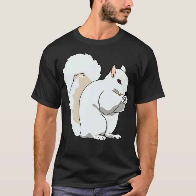 Camiseta Sorte O Esquilo Albino (Frente)