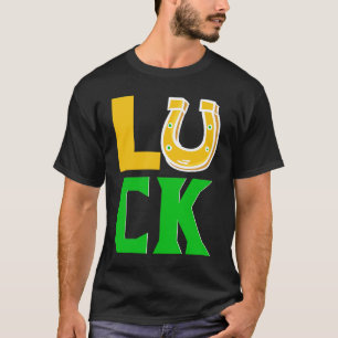 Camiseta Sorte Rua Incrível. Dia de Patrick Tee Perfect Par