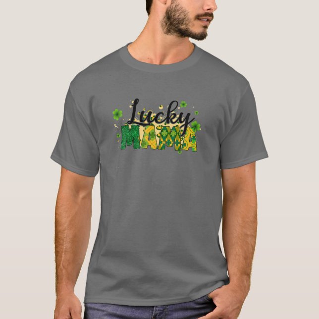 Camiseta SORTE RUA MÃE. PATRICK's DAY MOM (Frente)