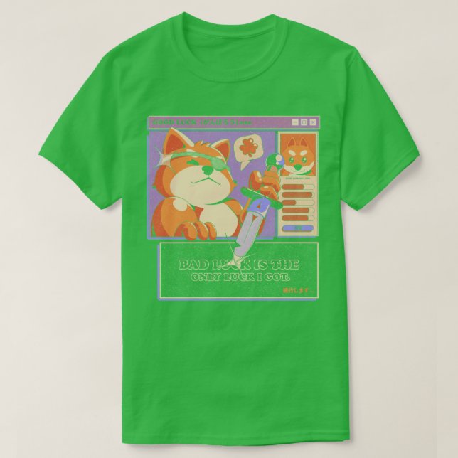 Camiseta Sorte ruim (Frente do Design)