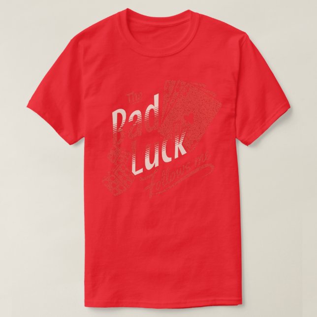 Camiseta Sorte ruim (Frente do Design)
