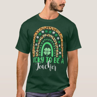 Camiseta Sorte Ser Professora Arco-Íris Professora St Patri