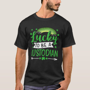 Camiseta Sorte Ser Uma Rua De Custódia Dia Patrick