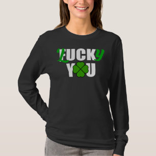 Camiseta Sorte Sua Rua Irlandesa Engraçada Dia De Patrick