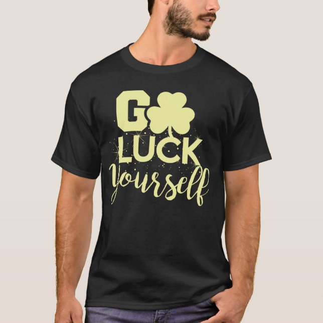 Camiseta Sorte-te, Dia de São Patrício G (Frente)