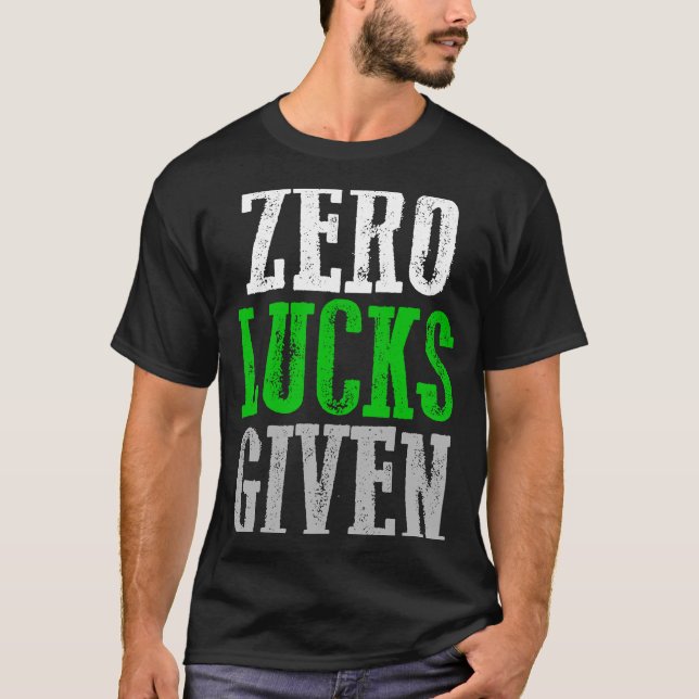 Camiseta SORTES ZERO DADA POR Gráfico (Frente)