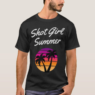 Camiseta Sortuda de Verão para Fu de Verão Quente e Vaxado