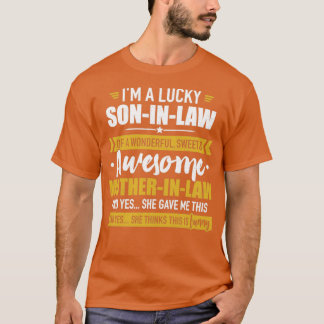 Camiseta Sortuda sonífera de uma fantástica lei-mãe