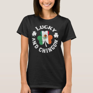 Camiseta Sortudo E Chingon Mexicano Cinco De Mayo Sham