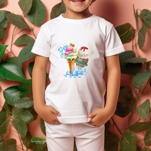 Camiseta sorvete (Criador carregado)