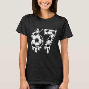 Camiseta Sorvete 67 Gotejamento Futebol Gen Alpha Seis Sete