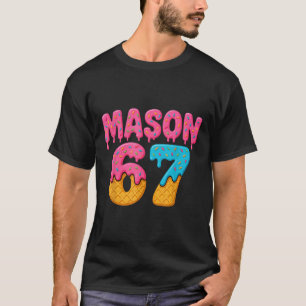 Camiseta Sorvete 67 Gotejamento Meme Divertido Seis Sete Ge