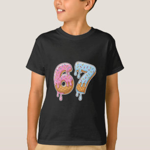 Camiseta Sorvete 67 Meme Divertido Seis Sete Homens Geração