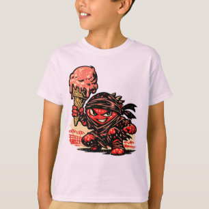 Camiseta Sorvete Assassino de Morango — Diversão de Verão V
