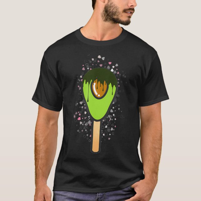 Camiseta Sorvete Avocado de dieta Keto _1 (Frente)