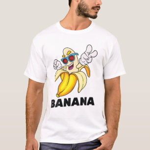 Camiseta Sorvete - Banana - Vegetariana - Cuta - Gymnast -