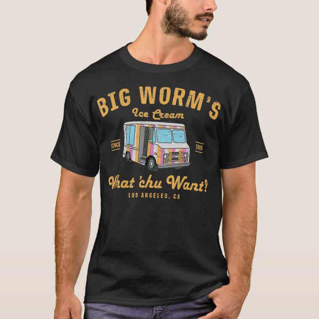 Camiseta Sorvete Big Worms O Que Chu Quer _1 (Frente)