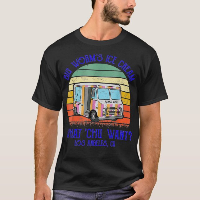 Camiseta Sorvete Big Worms O Que Chu Quer _8 (Frente)