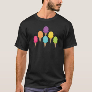 Camiseta Sorvete Bom Humor Para Homens Mulheres Juventude 5
