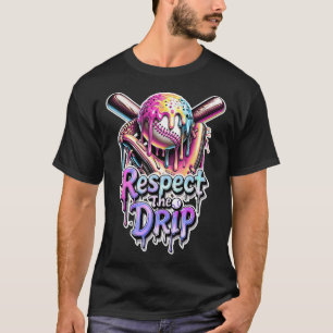 Camiseta Sorvete Bysebyll Drip Gotejando Respeito ao Goteja