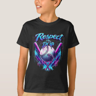 Camiseta Sorvete Bysebyll Drip Gotejando Respeito Pelo Gote